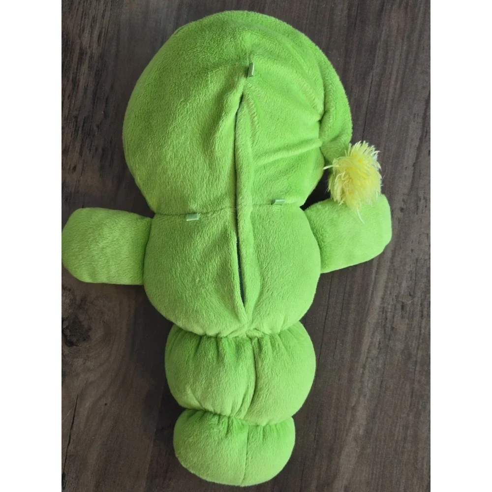 Playskool Glo Worm Lullaby Stuffed Plush Green Glow Face Toy Hasbro 2017